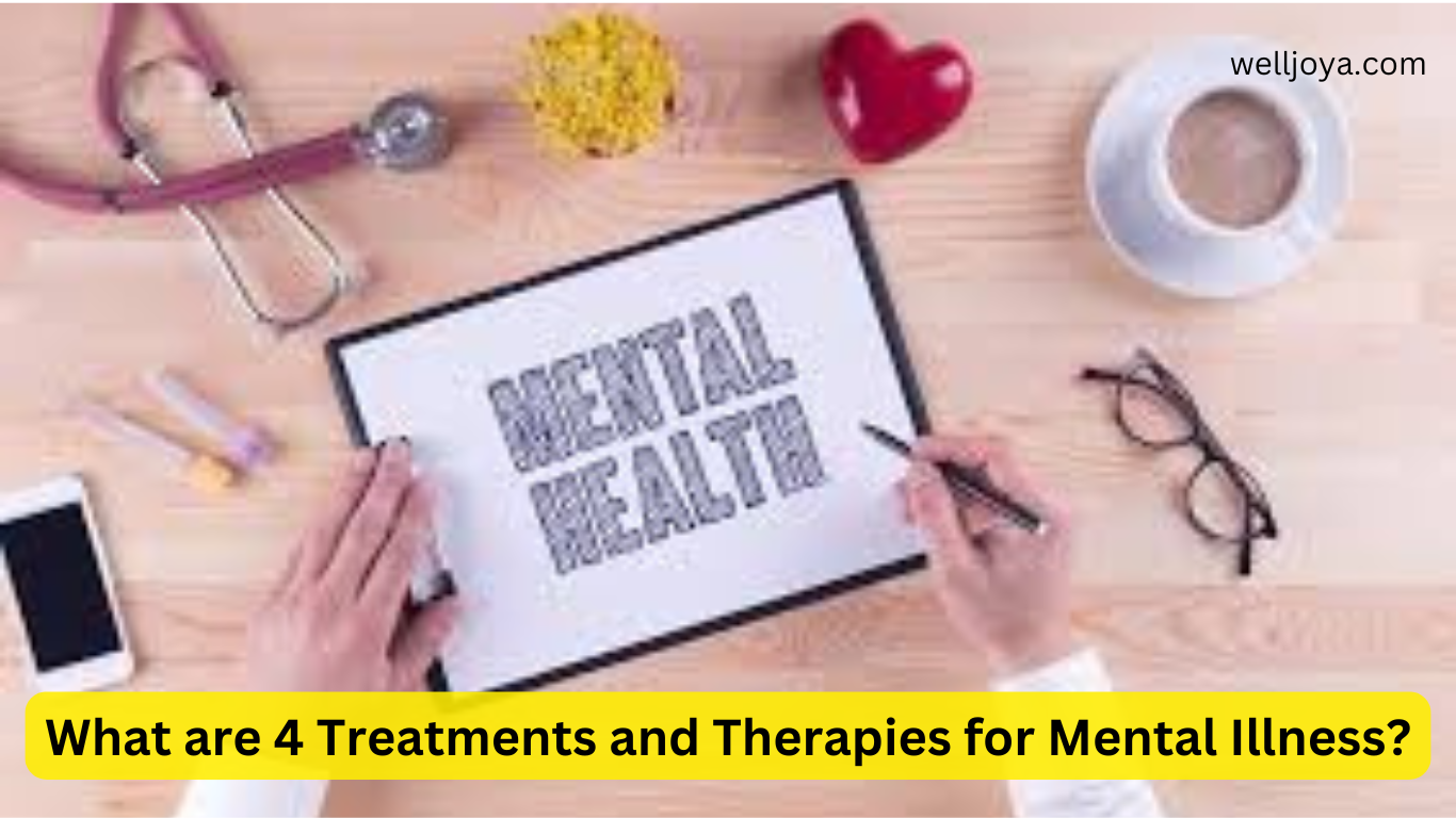 What are 4 Treatments and Therapies for Mental Illness?