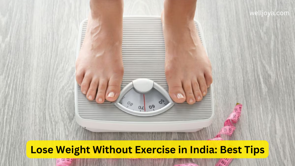 Lose Weight Without Exercise in India: Best Tips